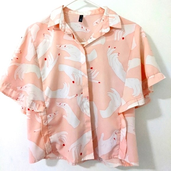 Tops - Hands Design Blouse